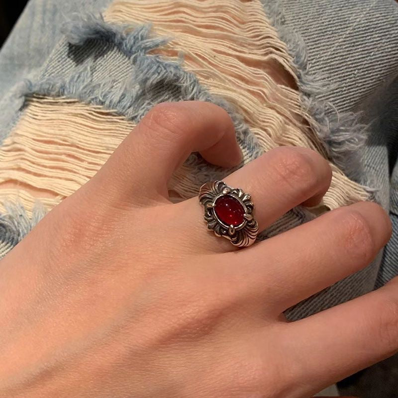 Wholesale Niche unique vintage index finger ring